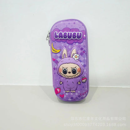 Cute Rabu Cartoon Pencil Case – Large-Capacity Stationery Storage, School Supplies & Birthday Gift for Kids