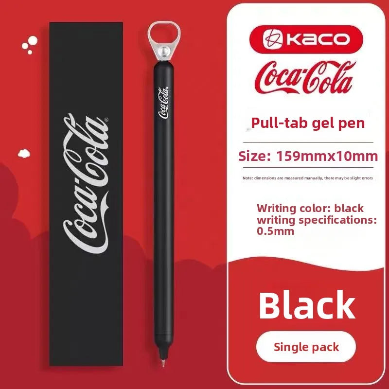 KACO Lingyue Pull-Tab Gel Pens - Multi-Color Quick-Dry Smooth Writing Stationery Collection