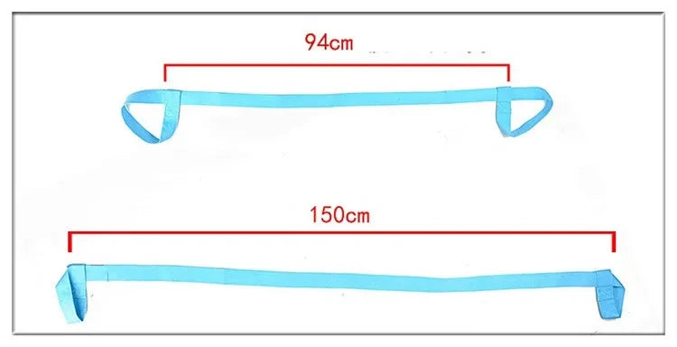Adjustable Yoga Mat Strap – Shoulder Carrier for Exercise, Fitness & Stretch, 165cm x 3.8cm