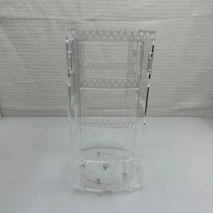 Rotating Jewelry Display Rack – Ear Clips, Earrings & Necklace Organizer Stand