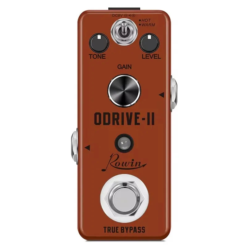 Rowin Guitar Effects Pedal – Noise Gate, Delay, Chorus, Vibrato, Phaser, Flanger, Booster, EQ, Fuzz, Metal, Distortion, and Blues Drive