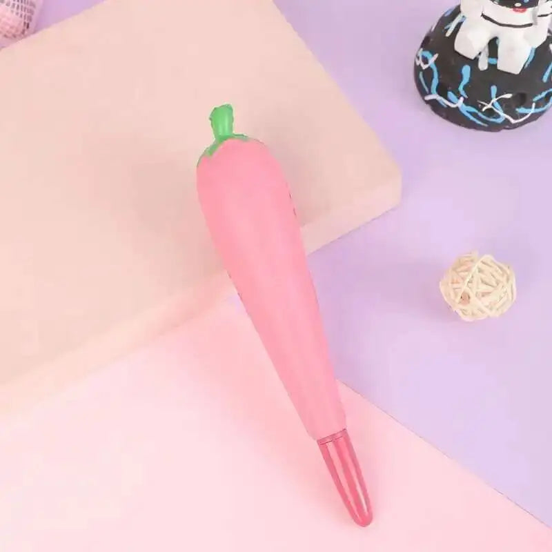 Lytwtw’s Cute Kawaii Soft Gel Pen – Creative Cartoon Stress Relief Pen for School and Office Supplies