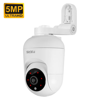 FUERS 4K 8MP WiFi Pet Camera - Tuya Smart Wireless Home Security & Baby Monitor Camera