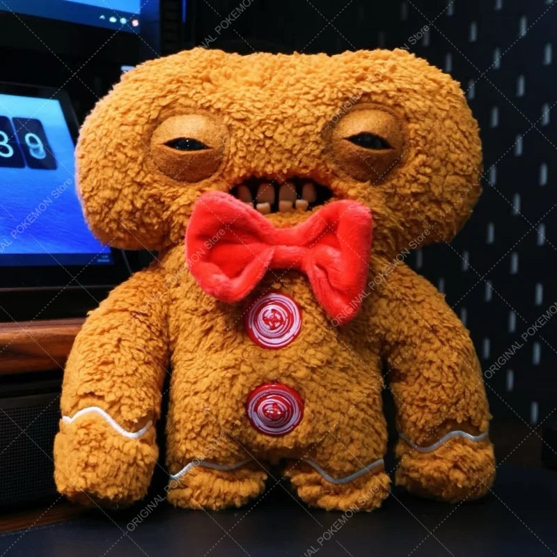 Original Fuggler Ugly Teeth Monsters Plush Toys – Butt Ugly Pets Snowman & Reindeer Dolls for Christmas & Kids Gifts