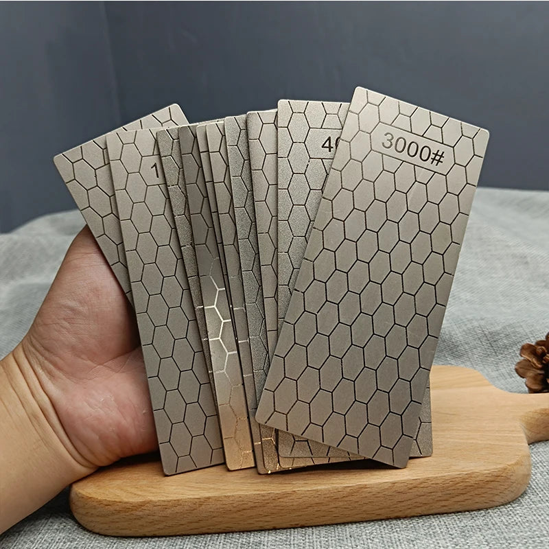 Diamond Sharpening Stone Bar | Knife Sharpener Whetstone for Grinding & Honing | No Base