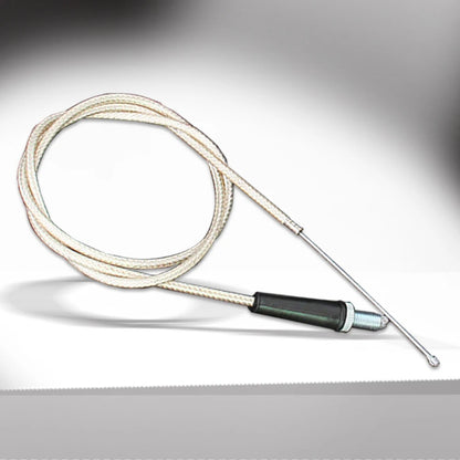 7/8" Quick Action Throttle Grip with Cable — Twist Gas Throttle Set for 50cc–150cc Motorcycle, Moped, Scooter, Bike (M10*1.5)