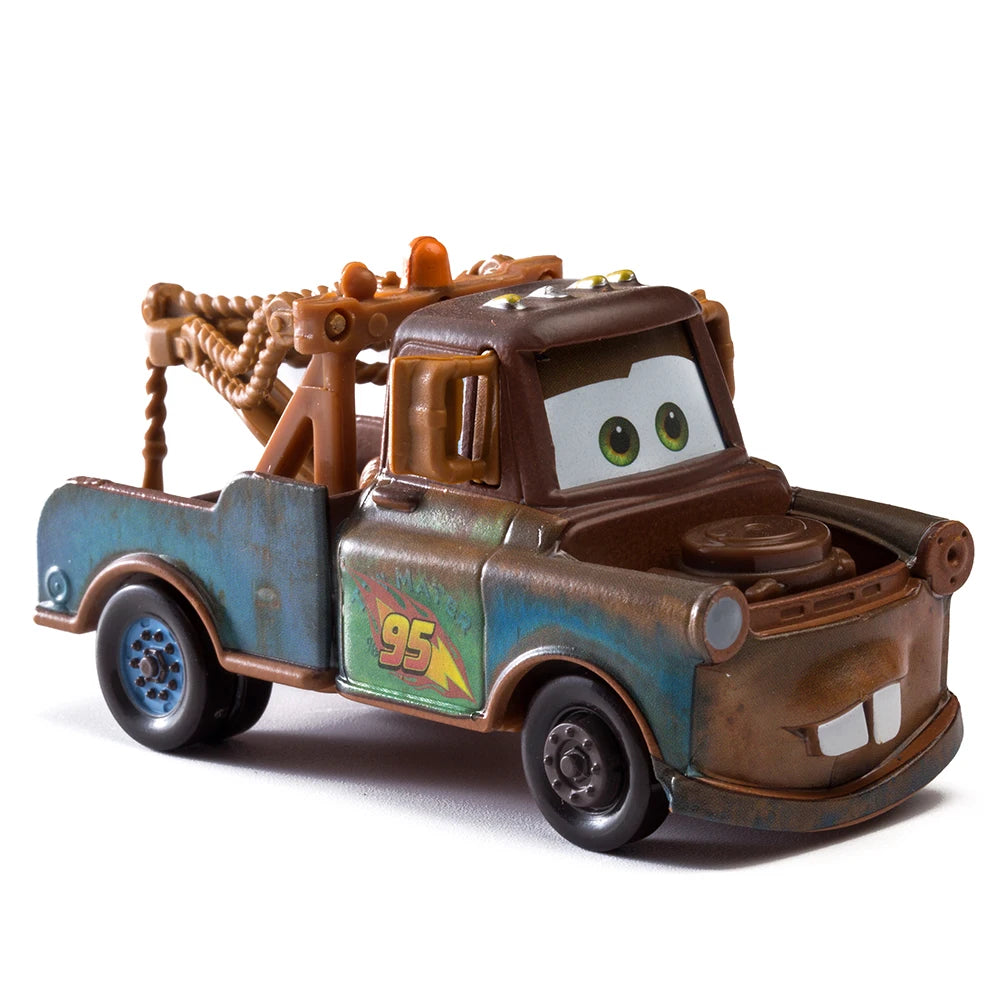 Disney Pixar Cars 3 Lightning McQueen & Mater Model Collection – 1:55 Diecast Alloy Car Toys for Children, Gift
