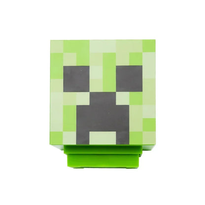 MC Game LED Creeper Night Lamp – Creative Block Button Light for Bedroom, Desk, and Bedside Decoration