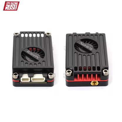 RUSH MAX SOLO 5.8GHz 2.5W VTX Video Transmitter - 48CH/37CH, CVBS PAL/NTSC, Includes Antenna for RC FPV Long Range Fixed-Wing Drones