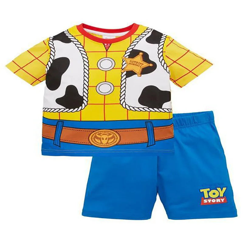 100% Cotton Boys Pajamas - Superhero Kids Sleepwear & Toddler Nightwear Set
