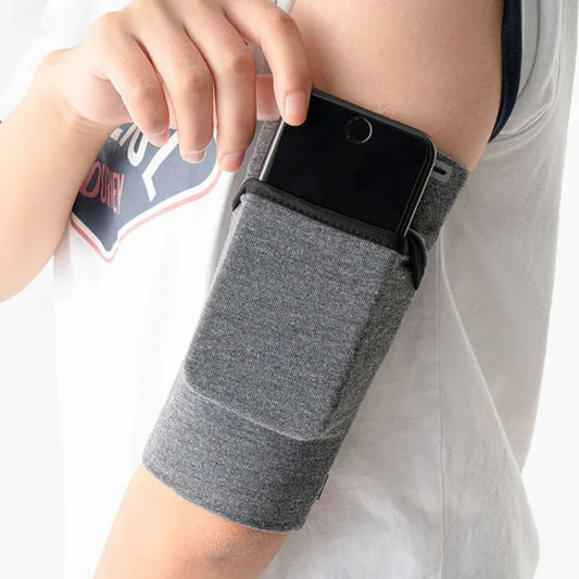 Waterproof Running Mobile Phone Arm Bag - Non-Slip Phone Armband Holder for Jogging - Sports Pouch for iPhone, Samsung, and More
