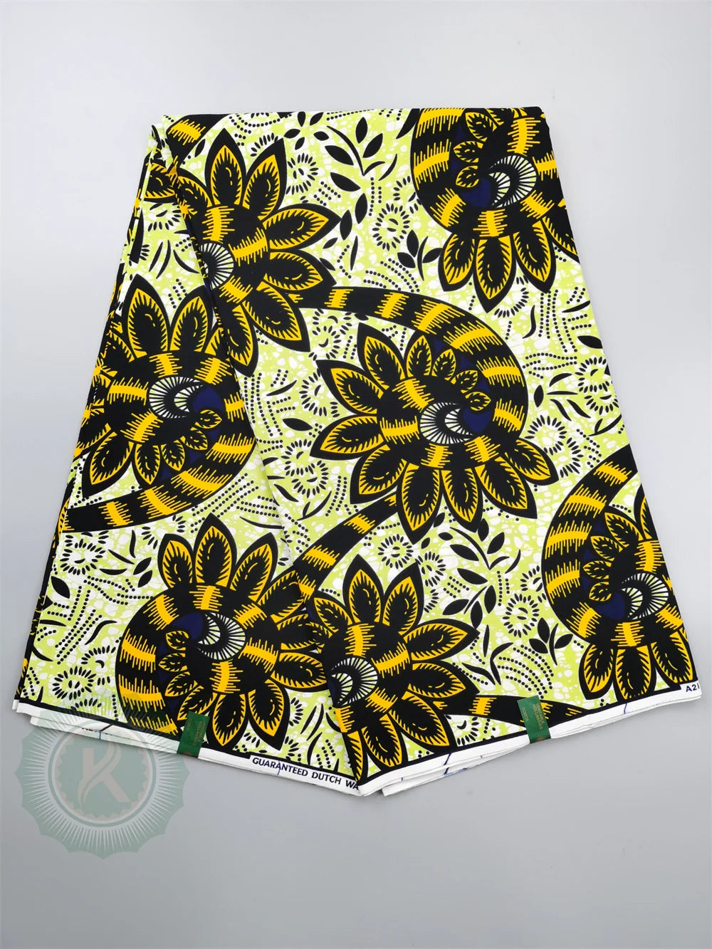 African Wax Fabric - Cotton Nigerian Ankara Batik Block Print Sewing Cloth