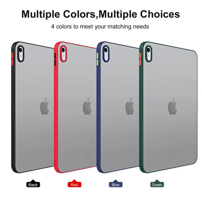 iPad Soft TPU Case - Protective Cover for iPad 11th Gen A16, 10th, Pro 11, Mini 3–7 & Air 2–6