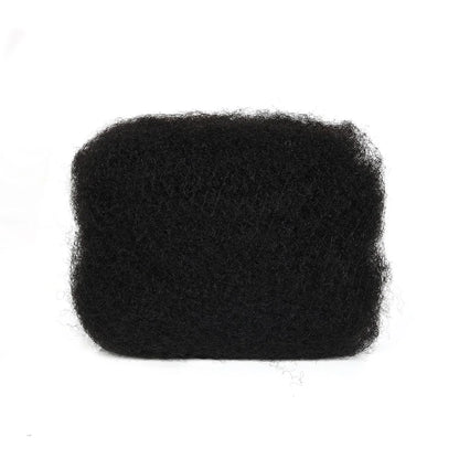 Afro Kinky Bulk Human Hair – 30g/pc Natural Black Brazilian Curly Hair for Braids & Dreadlock Extensions