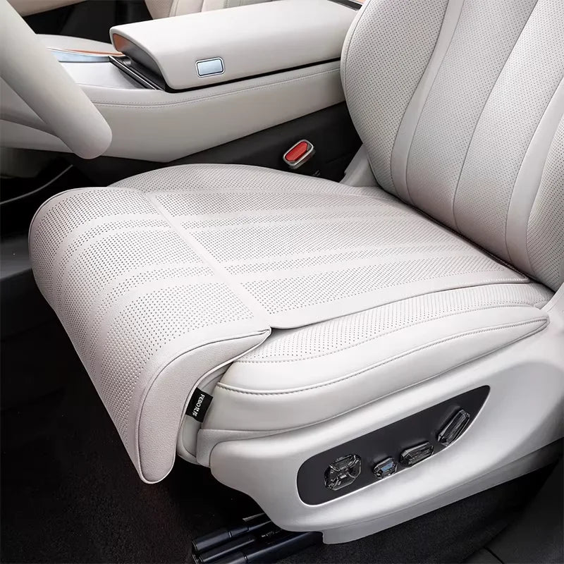 Universal Car Seat Cushion with Leg Support - Seat Protector Cover and Extension Rest