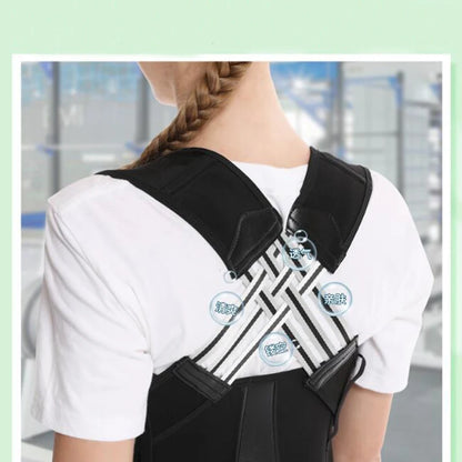 New Adult Posture Corrector Belt | Breathable Back Correction Strap | Men & Women Back Support | Sitting Position Correction Tool