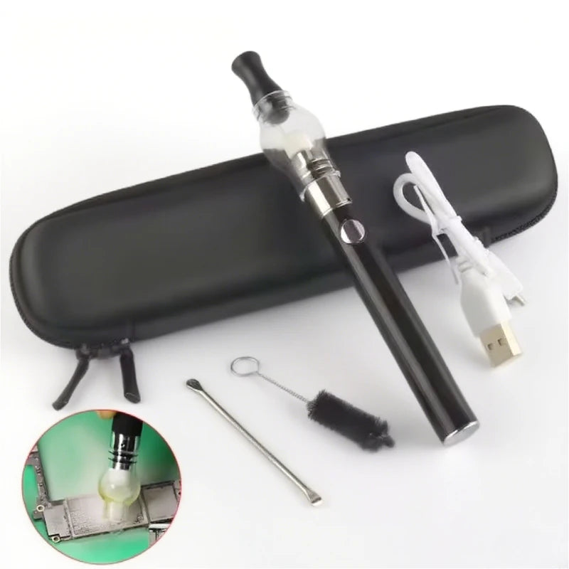 Glass Rosin Atomizing Pen - Flux Diffuser Tool for Circuit Board Repair & Soldering Inspection