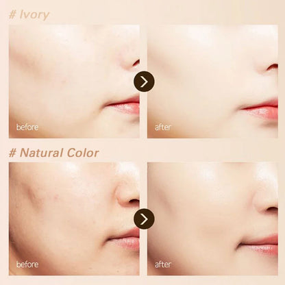 Oil-Control Matte BB Cream — Waterproof Full Coverage Liquid Foundation & Concealer for Acne, Spots, and Dark Circles