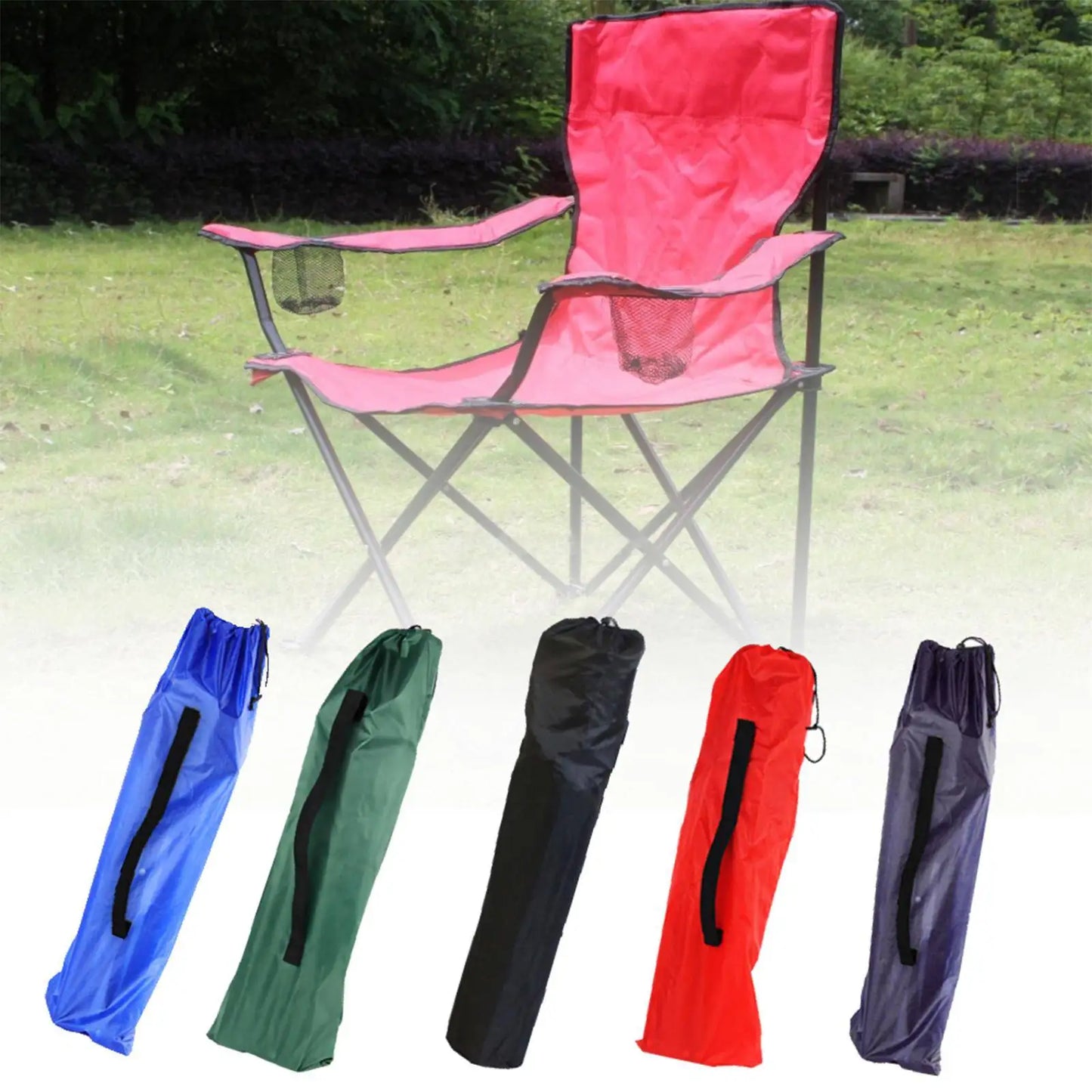 Camping Chair Replacement Bag – Wear-Resistant Sundries Pouch, Tent & Lawn Chair Organizer for Picnic & Travel Storage