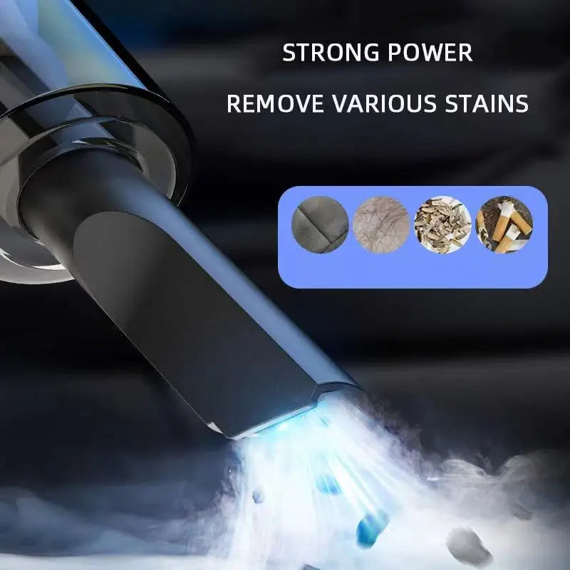 Wireless Handheld Vacuum Cleaner – Powerful Suction, Quick-Charge Rechargeable Cleaner for Car, Home & Pet Hair