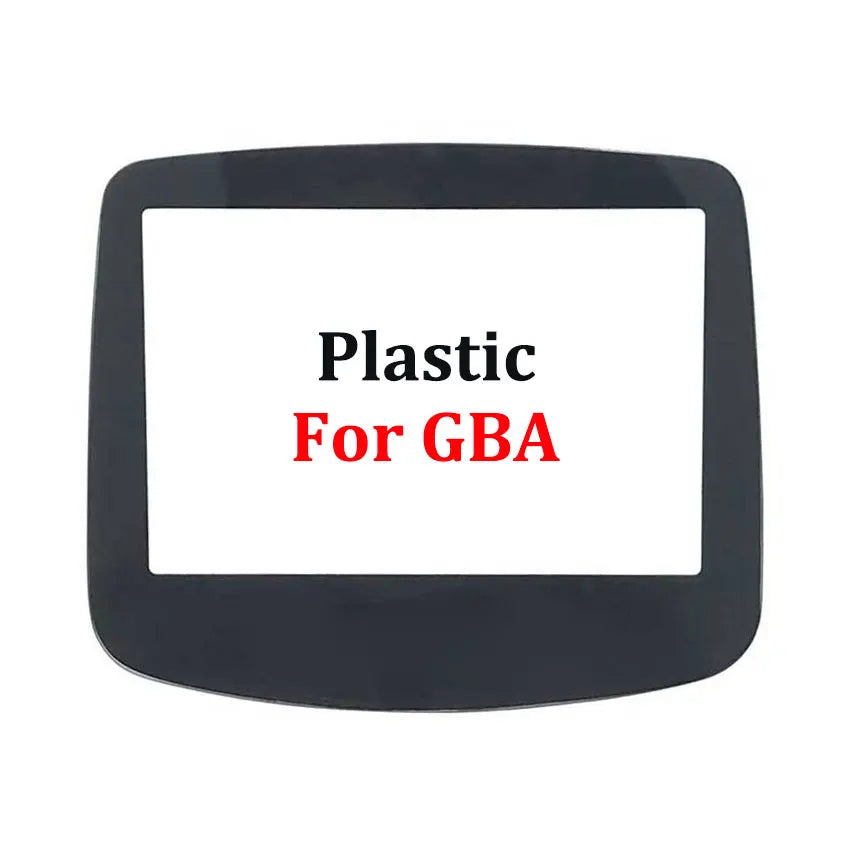 JCD Screen Lens Cover Protector for Game Boy Series | Plastic Glass with Adhesive for GB, GBA SP, GBC