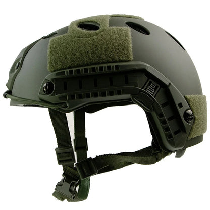 Adjustable Tactical Helmet – Thicken ABS Protective Gear for Air Gun Shooting, CS, Outdoor Use, Head Size 55-60cm