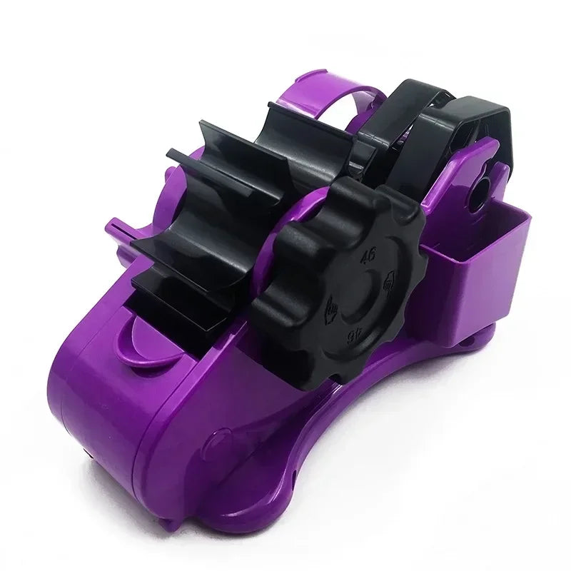 Semi-Automatic Multi-Roll Tape Dispenser – Reusable Thermal Tape Cutter with Storage Compartment