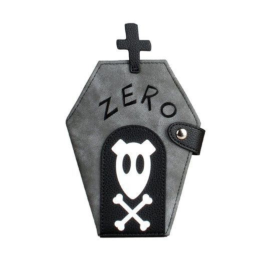 Niche Coffin-Shaped Clutch Wallet – Women's Bifold Coin Purse, Halloween Gift Idea