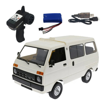 WPL D42 1/10 RC Drift Truck 2.4G 2WD Remote Control Off-Road Car with LED Lights – Toy Gift for Boys & Kids