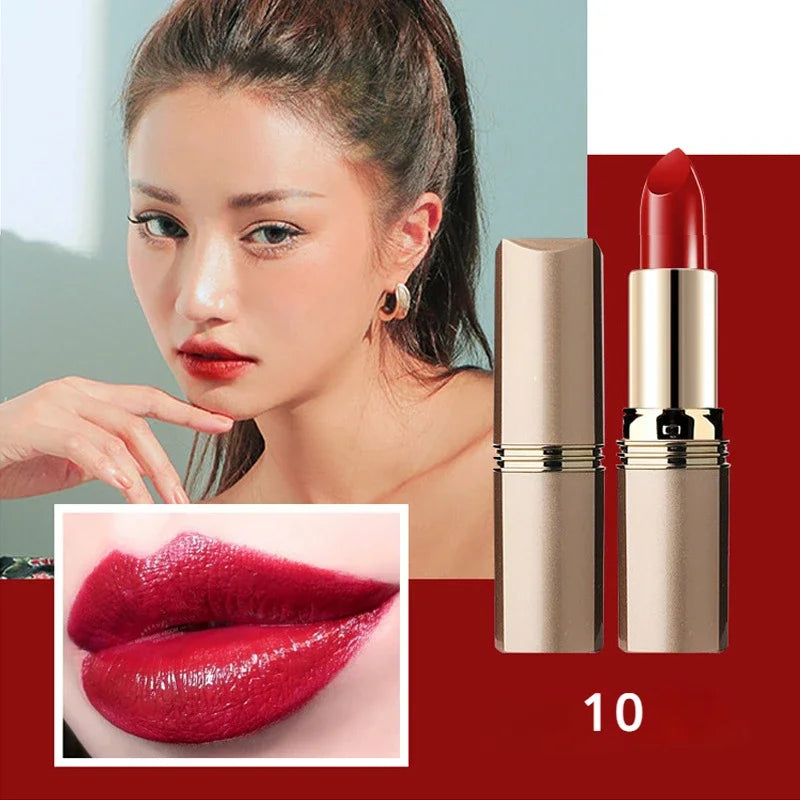 Pink Lipstick – Waterproof, Long-Lasting Red & Rose Velvet Lipstick for Girls & Women Makeup