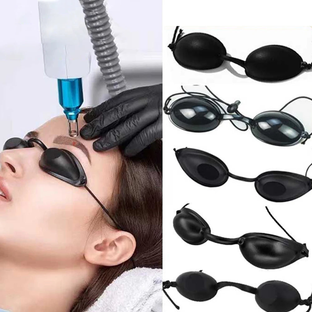 Laser Beauty Eye Mask - Photon Rejuvenation Goggles with Thickened Silicone Sun-Shading Cover