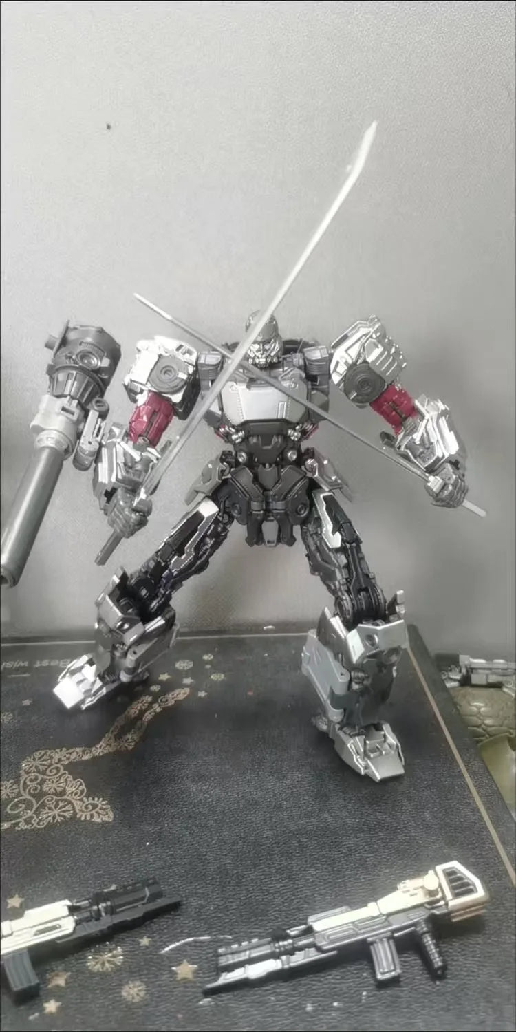 Transformation MX-6601 Megatank Anime Action Figure — MG Tank MX6601 KO SS109 Robot Model Statue Doll Toy Gift