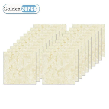 Self-Adhesive Wallpaper Tile Stickers - Waterproof 30x30cm Kitchen & Bathroom Home Decor