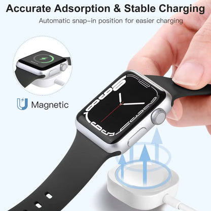 Apple Watch Magnetic USB Charger Cable - Portable Wireless Charging for Apple Watch Series 2–11, SE, SE 2 and Ultra Models