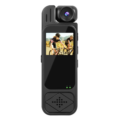 Mini Body Camera - 1080P HD Sports Recorder with Infrared Night Vision and 1.3-Inch Display