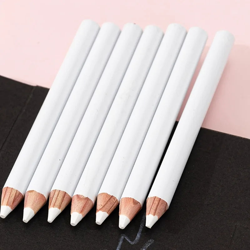 White Chalk Marking Pencils for Sewing & Fabric – Quilting, Dressmaking & Pattern Marking Tools