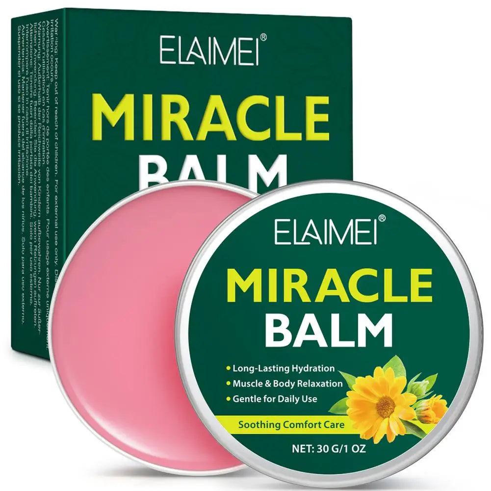 Soothing Moisturizing Miracle Balm – Comforting Joint & Body Cream for Legs, Back, Hands and Feet