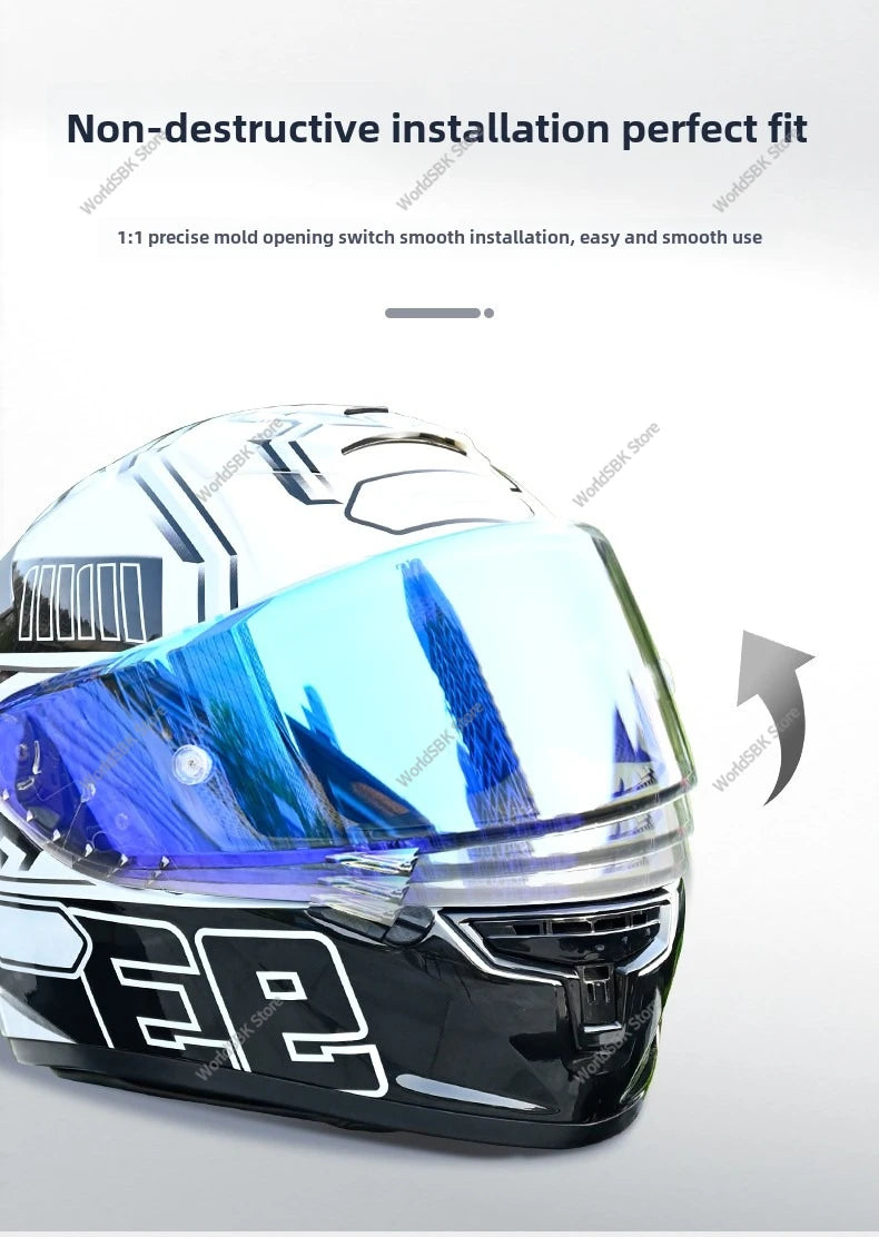 SHOEI Helmet Visor for X-14, Z-7, RF-1200, NXR & More – CWR-1/CWR-F Shield Replacement