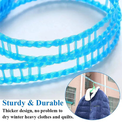 Windproof Nylon Clothesline - Non-Slip, Durable Laundry Rope for Outdoor Use, Perfect for Travel and Business, Available in 5/10 Meter Lengths