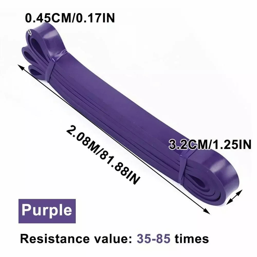 5-120lbs Fitness Resistance Band – Boxing, Agility, Yoga & Pilates Training Equipment for Home Gym