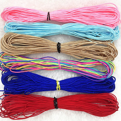 Nylon Macrame Cord Thread (0.4–1.5mm) – Braided DIY Bracelet, Beading & Tassel String