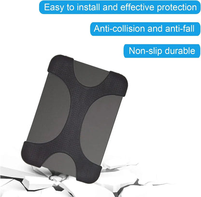 Nworld 2.5" External Hard Drive Silicone Case - Shockproof HDD Protective Cover for Backup Plus Drives