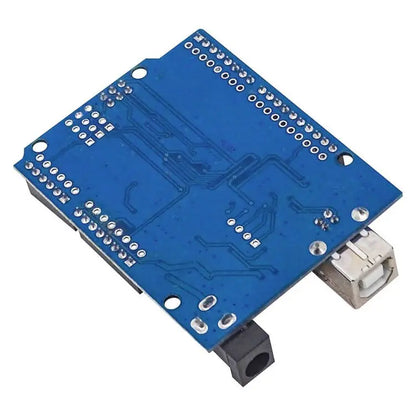 UNO R3 ATmega328P Development Board - Arduino IDE Compatible Controller Board with Pin Header & USB Cable