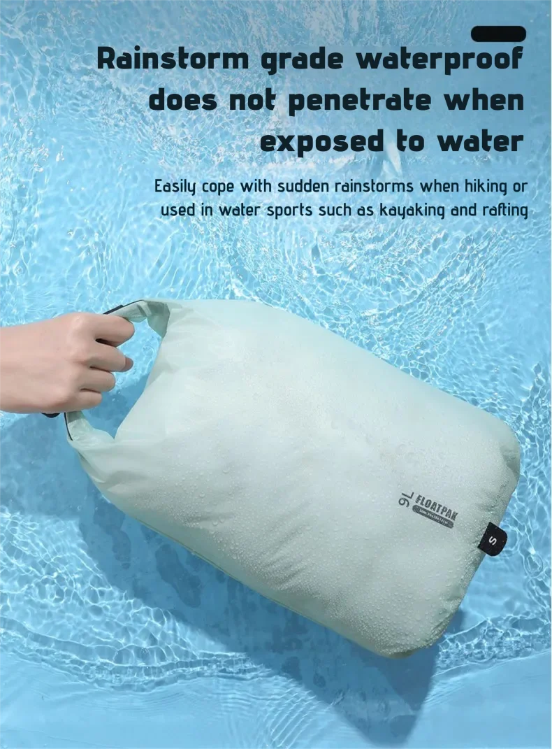 Ultralight Waterproof Dry Bag – Travel Storage Pouch & Compression Packing Cube for Camping, Hiking & Swimming Gear Organizer