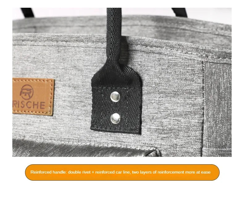 Portable Insulated Lunch Bag – Waterproof Picnic Lunch Box Tote for Office, Rice, and Meals