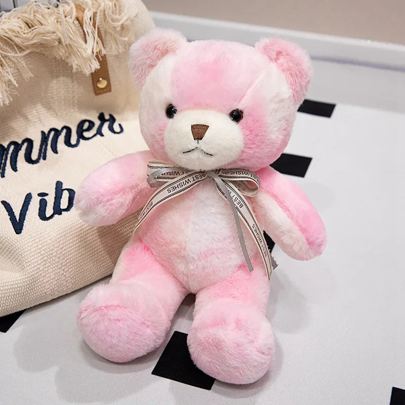 Cute Teddy Bear Plush Toy - Soft Stuffed Animal Doll for Kids, Valentine’s Day Gift & Home Decor