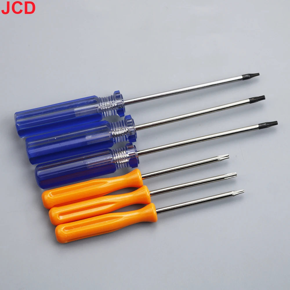 JCD Security Screwdriver Set – Torx T6, T8, T10 for Xbox One, 360, PS3, PS4, PS5, Tamperproof Repair & Opening Tool