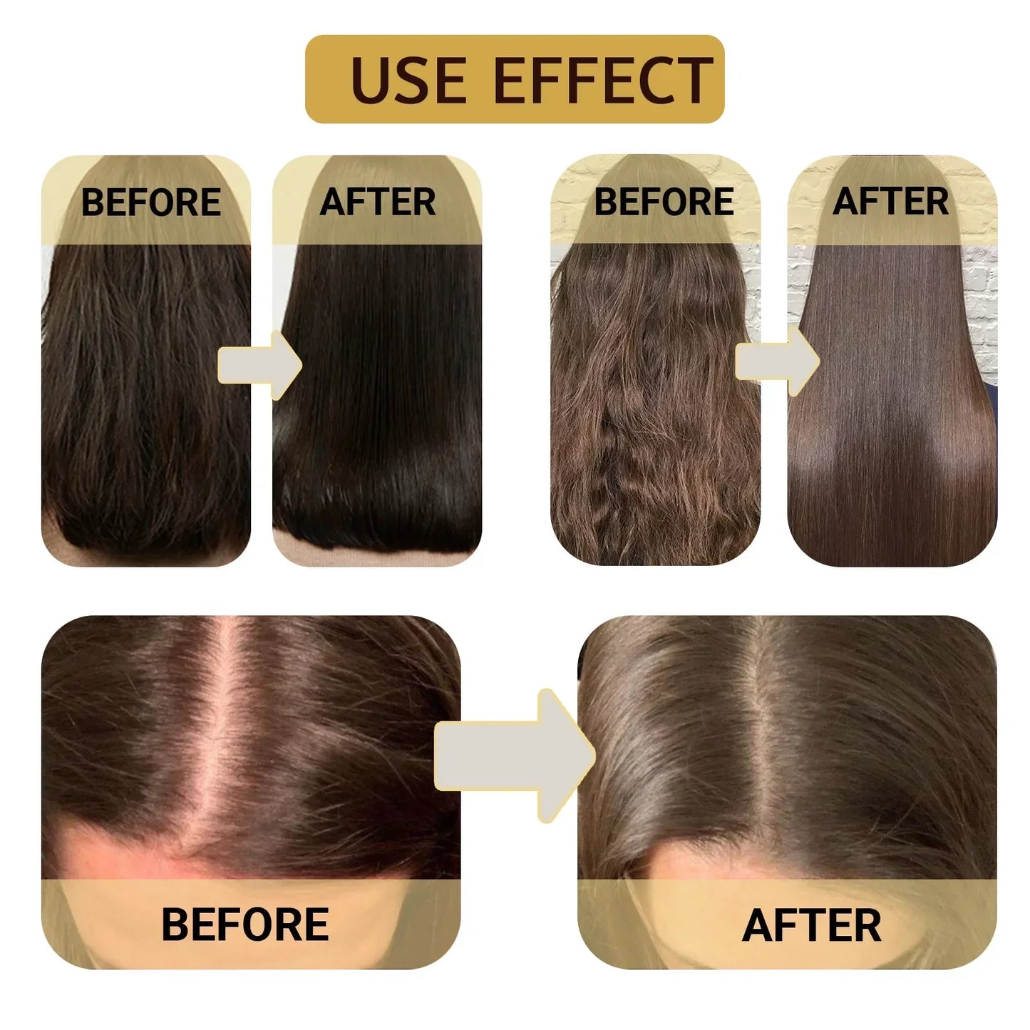 Hair Membrane Natural Repair Mask – Prevent Dryness, Split Ends & Frizz, Smooth Soft Hair Care