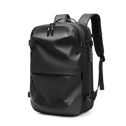 Men's Travel Backpack – Vacuum Compression, 17-Inch Laptop Backpack, Large Capacity Business & School Backpack, Expanded Hiking Bag