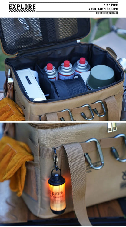 42L Large Outdoor Camping & Picnic Storage Box – Tactical Gear, Cookware & Equipment Organizer